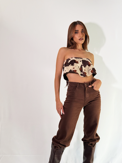 Jeans Cow-Brown