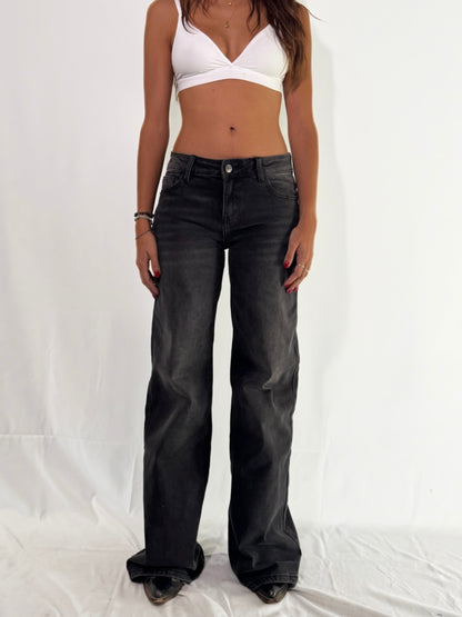 Jeans Cow-Black